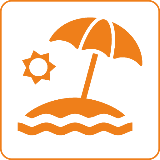 До моря 300 м